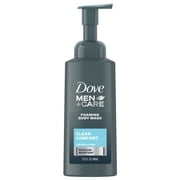 (2 pack) (2 pack) Dove Men+Care Clean Comfort Foaming Body Wash, 13.5 oz