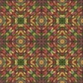 thumbnail image 1 of Ahgly Company Machine Washable Indoor Square Transitional Saffron Red Area Rugs, 4' Square, 1 of 7
