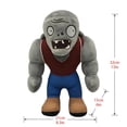 thumbnail image 3 of Halloween Character Costume Plants Vs. Plush Toys Giant Little Game Doll Scratch Machine Doll, 3 of 8