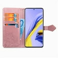 thumbnail image 3 of Dteck Case For Samsung Galaxy A71 4G (6.7 inch), Magnetic Retro Pattern Flower Leather Wallet Case Shockproof Card Holder Kickstand Protective Flip Cover ,Rosegold, 3 of 5