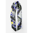 thumbnail image 2 of Bimba Womens Rectangular Printed Cotton Voile Scarf Neck Head Wrap-40 x 80 Inches, 2 of 7