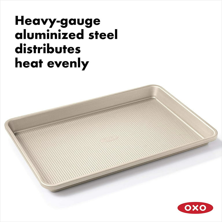 OXO Good Grips Non Stick 13 x 18 Inch Non Stick Half Sheet Jelly Roll  Baking Pan 