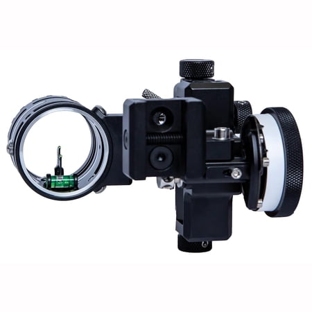 Trophy Ridge SWFT Duo Pic Mount RH.020 Black Archery Sight Double-Pin Tool-less Micro Adjustments Magnesium & Aluminum Construction (AS430PR)