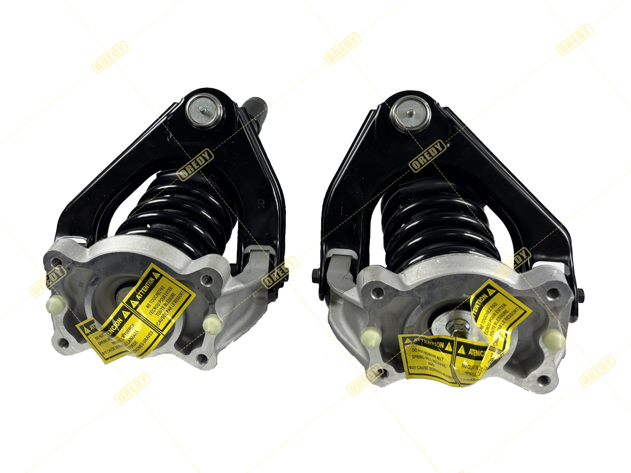 OREDY Front Complete Shocks Struts Coil Spring Assembly for Sebring Stratus Cirrus Breeze - 11651 11652