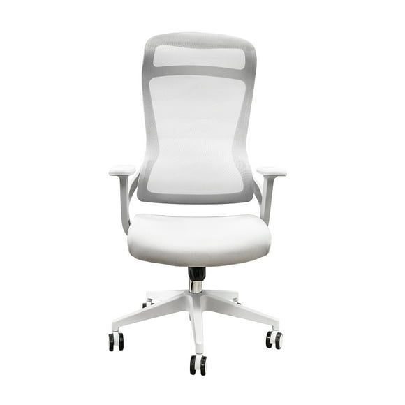 Silla Vertex Alta tela/malla Gris