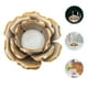 thumbnail image 4 of Candelabro rosa romántico flor en forma de vela de vela de cerámica, 4 of 6