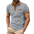 thumbnail image 1 of Men's Summer Leisure Culture Breathable Short Sleeved Shirt Top S, 1 of 4