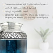 Moonstone Blue Cremation Urns for Human Ashes Adult Urns for Cremation Ashes Urns for Adult Cremation Ashes Urns for Ashes Cremation Urns for Human Ashes Small Keepsake