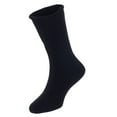 thumbnail image 2 of 3 Pairs Children's Wool Socks for Boys & Girls. Comfy, Durable, Stretchable, Sweat Resistant Colored Crew Socks LK0601 Size 6M-12M (Black,Dark Grey,Grey), 2 of 4