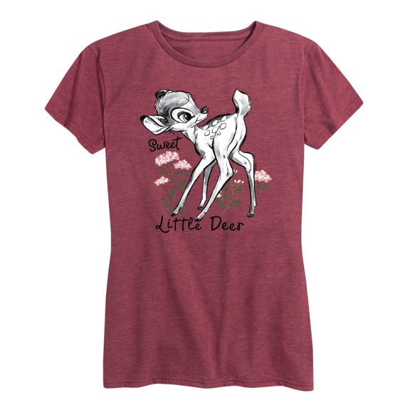 Bambi - Sweet Little Deer - Women's Short Sleeve Graphic T-Shirt