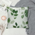 thumbnail image 2 of Chilfamy Farmhouse Sage Green Leaf Throw Pillow Covers Spring Summer Eucalyptus Leaves Floral Pillows Cover Farmhouse Blue Green Decorative Pillow Cases for Outdoor Bedroom Couch Sofa Decor White, 2 of 5