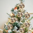 thumbnail image 5 of Christmas Decorations Product Ink Style Christmas Ball Glitter Powder Plus Hand-Painted Christmas Ball Decoration Window Pendant Painting Christmas Ornament, 5 of 6