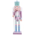 thumbnail image 1 of MOVTOTOP 1Pcs Nutcracker Soldier Puppet in Purple for Classmates and Colleagues, 1 of 8