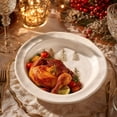 thumbnail image 4 of Christmas Dinnerware Steak Plates Kitchen Tableware Family Gathering Serving Plate for Holiday Dinner Party Home Kitchen Decor Gift Set Xmas, 4 of 7