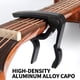 thumbnail image 4 of Kit de accesorios para guitarra ASZUNE Stage Rocker con correa, cejilla y afinador, 4 of 6