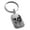 Silver, variant on Stainless Steel Hades Greek God of Underworld Engraved Small Rectangle Dog Tag Charm Keychain Keyring