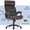 Brown, variant on Serta Comfort Executive Big & Tall Office Chair, Ergonomic High-Back Computer Chair, Bonded Leather, Cognac