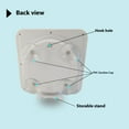 thumbnail image 4 of Bathroom Wall Clock Waterproof Digital Temperature Date Time Display Suction Mount For Shower Kitchen Office Decoration, 4 of 9