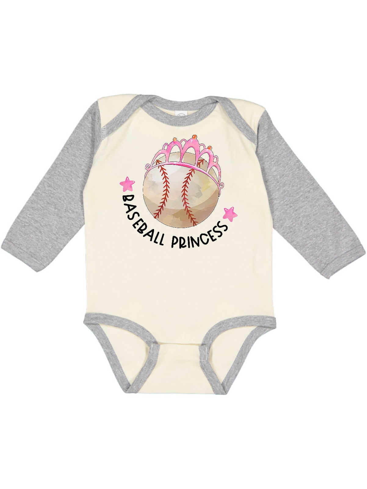 inktastic Baseball Princess Tiara Infant Creeper 