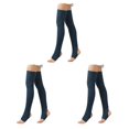 thumbnail image 4 of Qarigey Leg Warmers Socks Fashionable Long Footless Skin Ballet Sock Breathable Winter Friendly Autumn Stockings for Girls Type1 NO1, 4 of 6
