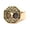 Gold, variant on Tree of Life Rings for Men Silver Gold Plated Stainless Steel Size 15 Religious Vintage Punk Gothic Cool Personalized Statement Faith Jewelry Silver Size 15