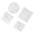 thumbnail image 4 of Molde de Epoxi ANGGREK Decoración de Pasteles Silicona 4 Piezas, 4 of 8