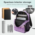 thumbnail image 4 of Yspwyqan Axolotl Backpack Set 4Pcs with Lunch Box Pencil Case Water Bottle Bag, Cherry Blossom Lightweight Girls Backpack Set for Elementary Middle School Travel Hiking, 4 of 7