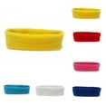 thumbnail image 3 of UDIYO Outdoor Sport Sweatband Headband Yoga Gym Unisex Stretch Solid Color Hair Band, 3 of 7
