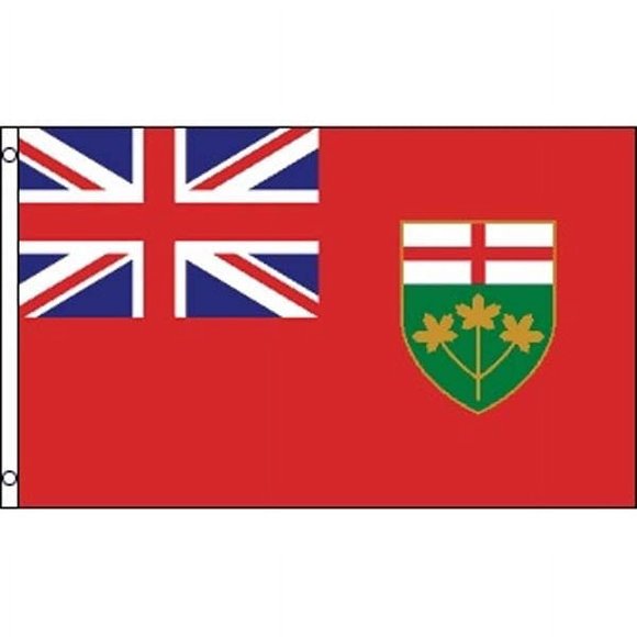 10604 - ONTARIO SOUVENIR FLAG 3X5FT