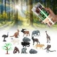 thumbnail image 3 of 12x Figurines d'Animaux Modèle Playset Partie Faveur Enfants Fille Enfants Cadeau Objets de Collection, 3 of 9