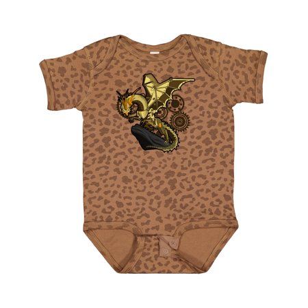 

Inktastic Steampunk Dragon Gift Baby Boy or Baby Girl Bodysuit