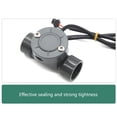 thumbnail image 3 of CEORPER DN20 Male Thread Brass Water Flow Sensor Switches Hall Effect Liquid Flowmeter Fluidmeter Counter 10-150L/min, 3 of 10