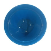 Jacinto Recycled Plastic Planter, 10 inch Opening Diameter, Blue Color by Deroma USA