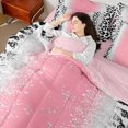 thumbnail image 4 of Homewish Animal Leopard Cheetah Print 7-Piece Twin Bedding Sets For Teens Adults,Bling Glitter Bedding Comforter Set,Abstract Gradient Breathable Sheet Sets,Breathable Home Decor,Reversible, 4 of 8
