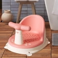 thumbnail image 3 of Asiento de baño antideslizante Asiento de bañera cómodo Asiento de baño para pequeños Bebé Rosado CUTICAT Asiento de baño, 3 of 7