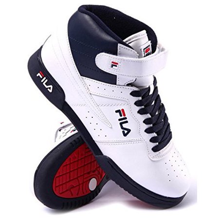 fila white navy red