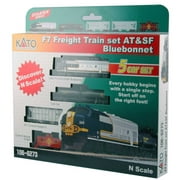 Kato 1066273 N Scale Santa Fe Bluebonnet F7 Freight Set Multi-Colored