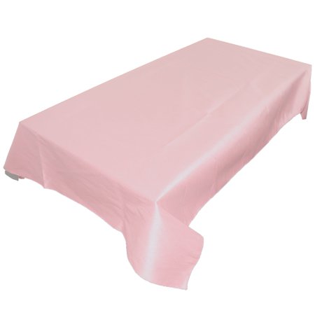 

Faux Silk Dupioni Tablecloth Pink