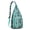 Greenish-blue-7, variant on Sushi Sling Backpack – Cute Japanese Food Cartoon Crossbody Daypack for Women, Teens & Foodies – Sushi Roll & Avocado Print Bag for Travel, Hiking, School & Sushi Parties