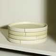 thumbnail image 4 of Stone Lain Bao 4-Piece Dinner Plate Set Stoneware, Beige, 4 of 6