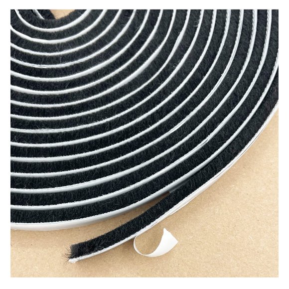 Cepillo para quitar la intemperie para ventanas Zhilokdor, negro, 20 m