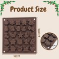 thumbnail image 2 of Molde de chocolate navideño NQ 25 Cavidades de Silicona, 2 of 5