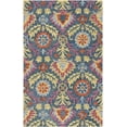 thumbnail image 2 of SAFAVIEH Suzani Caris Medallion Wool Area Rug, Blue/Multi, 8' x 10', 2 of 7