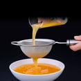 thumbnail image 3 of Colander Stainless Steel Colander Long Handle Juice Soybean Milk Soup Filter Skimmer Tool, 3 of 5