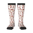 thumbnail image 1 of Balery Red Mushroom Calcetines novedosos Calcetines deportivos Calcetines hasta la rodilla Calcetines de algodón Calcetines originales y geniales, 1 of 6
