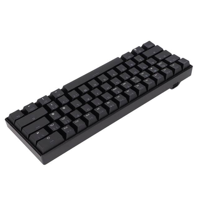 Teclado Mecánnico, Tres Modos Admiten Teclado Cablado Inalámbrico para la Oficina para viajar por Casa