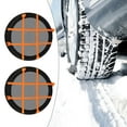 thumbnail image 6 of EHJRE 2 Pieces Generic Snow Socks for Tires Car Traction Socks Car SUV Pickup Enhanced 6005, 6 of 9