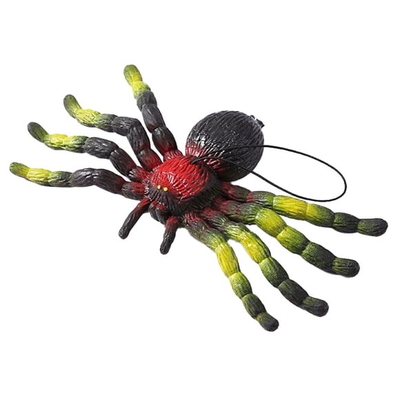 Clearance Under $5 | Realistic Silicone Spider Toy for Halloween Prank and Decor
