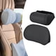 thumbnail image 5 of Kit de almohada de apoyo para la espalda y el cuello para el coche, accesorios para el coche de cuero PU suave negro, 5 of 7