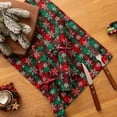 thumbnail image 2 of Christmas Plaid Placemats Set of 4, Red Green SnowflakeBuffalo Checkered Tartan Winter Thanksgiving Xmas Table Mats for Dining Room Kitchen Table Decor, 2 of 7